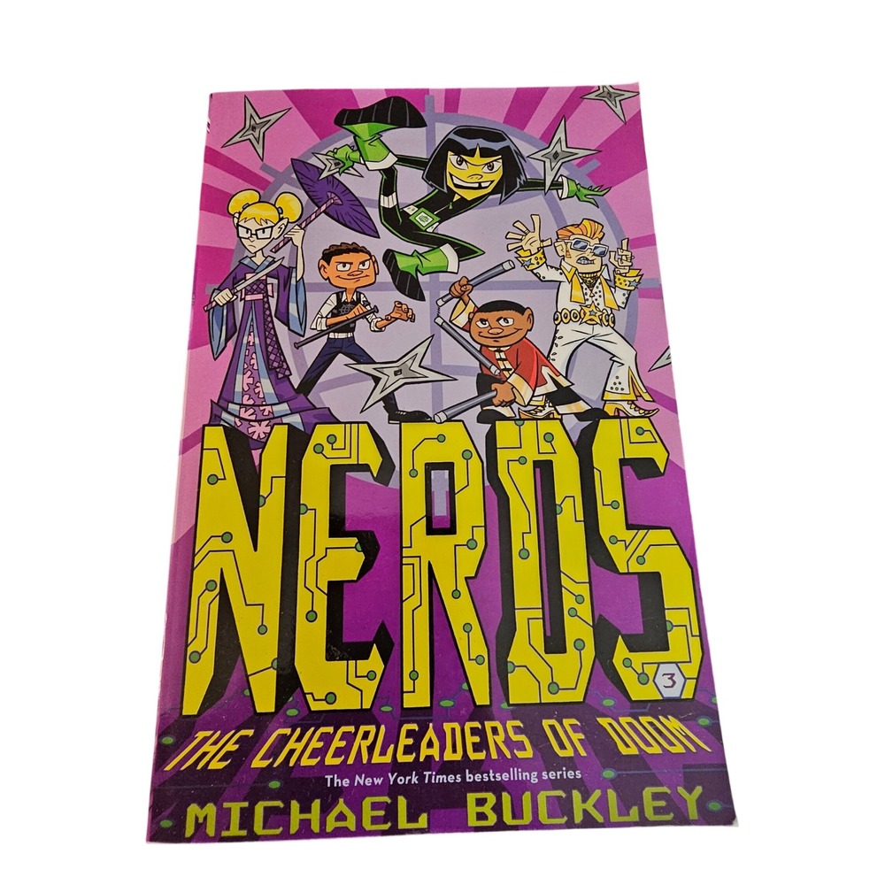 NERDS The Cheerleaders of Doom Michael Buckley Book 3 Paperback 2012 Amulet